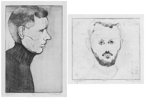 Thomas Majeski Self Portraits